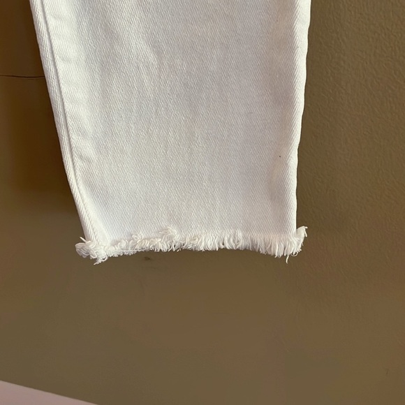 Sincerely Jules Off White Cropped Mom Jeans - Picture 3 of 6